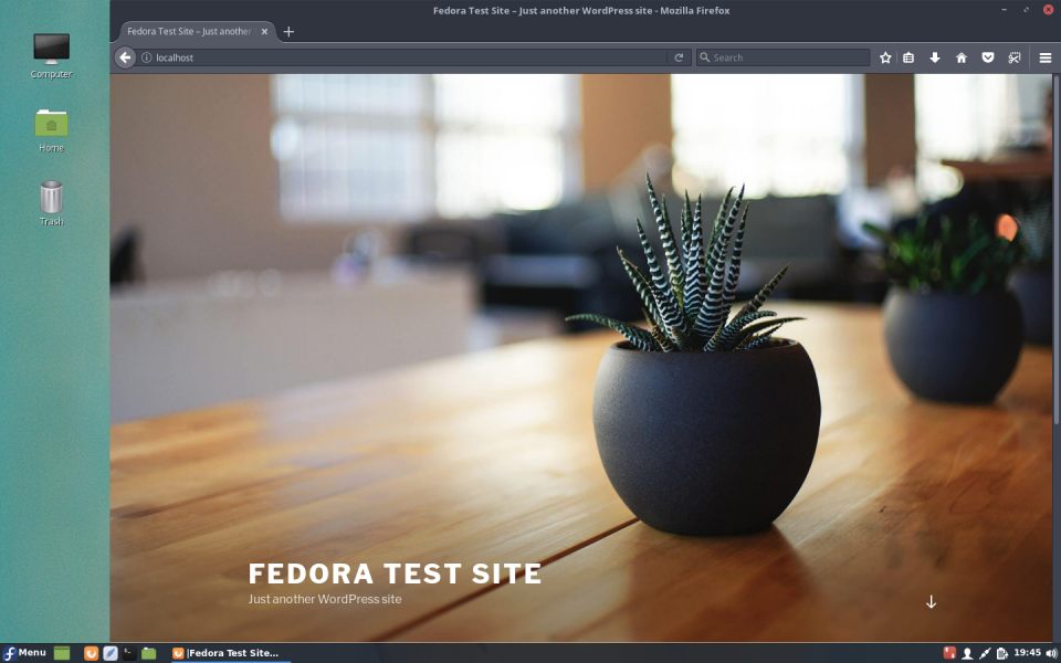 Fedora WP Home